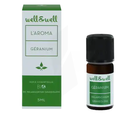 Well&well Huile Essentielle Géranium Bio à Paris