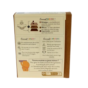 Sisters Republic Ginger Boxer Menstruelle Flux Super Tm