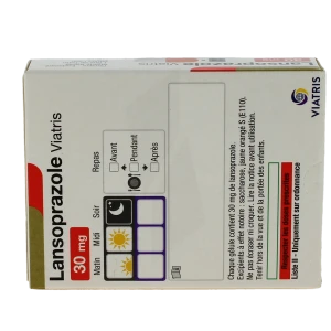 Lansoprazole Viatris 30 Mg, Gélule Gastro-résistante