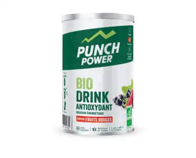 Punch Power Biodrink Antioxydant Poudre Pour Boissson Fruits Rouges Pot/500g à ODOS