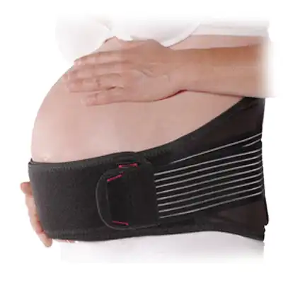 Cizeta Orto Ceinture maternité noire H26cm T2