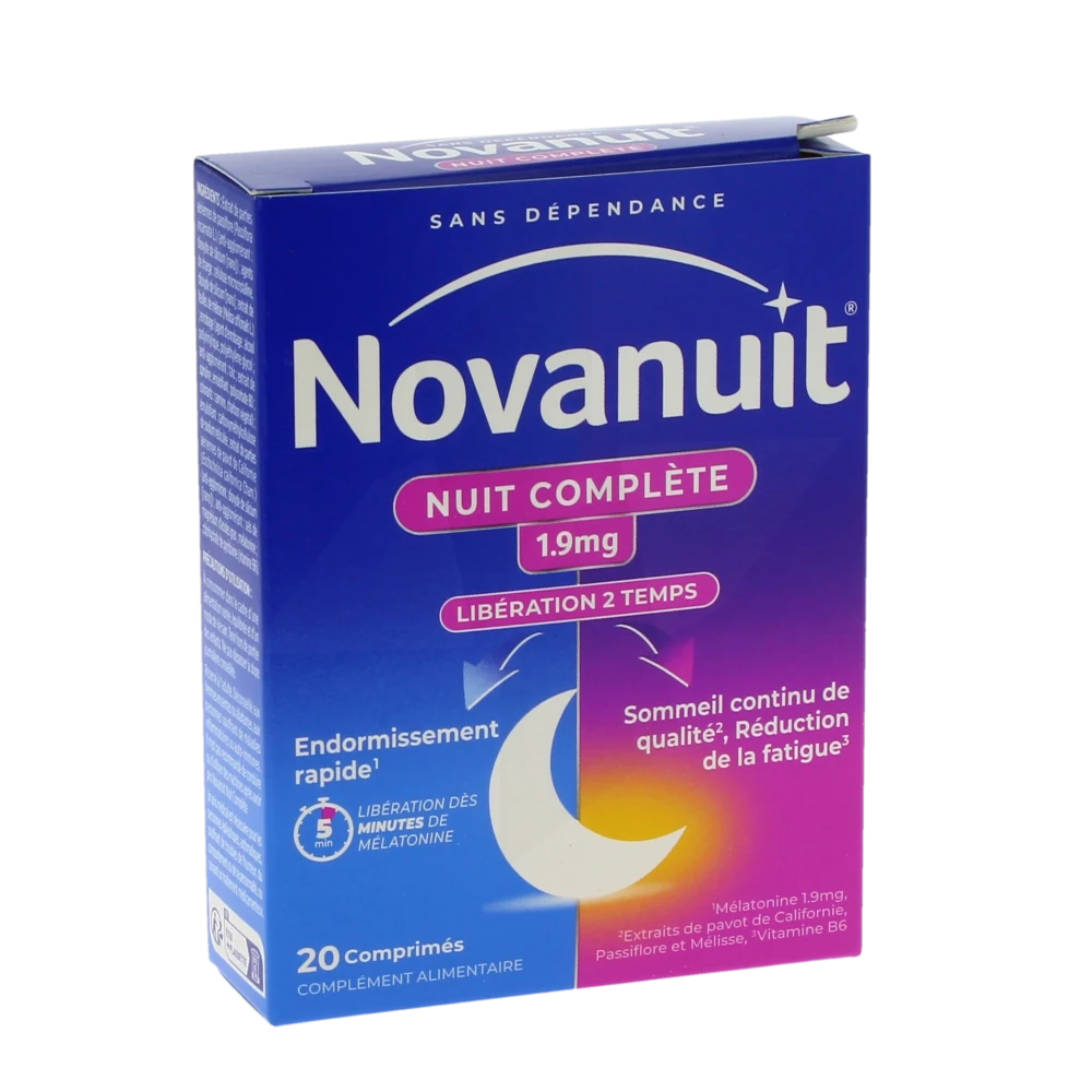 Novanuit Nuit Complete Comprimés Boîte De 20