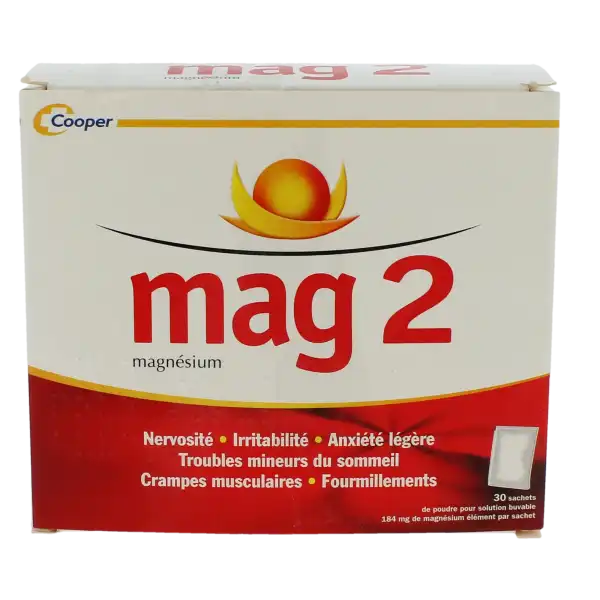 Mag 2, Poudre Pour Solution Buvable En Sachet