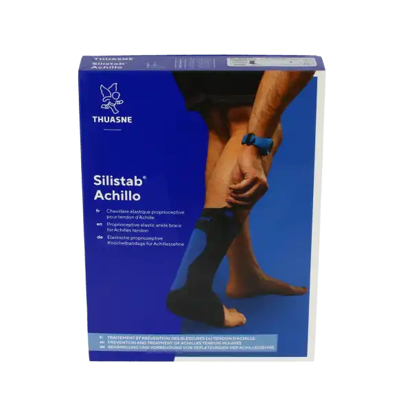 Thuasne Silistab Achillo V2 Chevillère Gris Taille 3