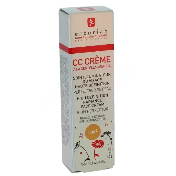 Erborian Cc Crème Doré 15ml