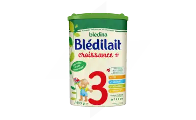 Blédina Blédilait Croissance+ Lait en poudre B/900g