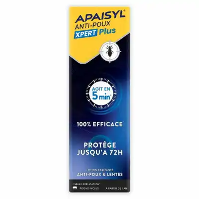 Apaisyl Anti-poux Xpert Plus Lotion Fl/200ml à Le Breuil