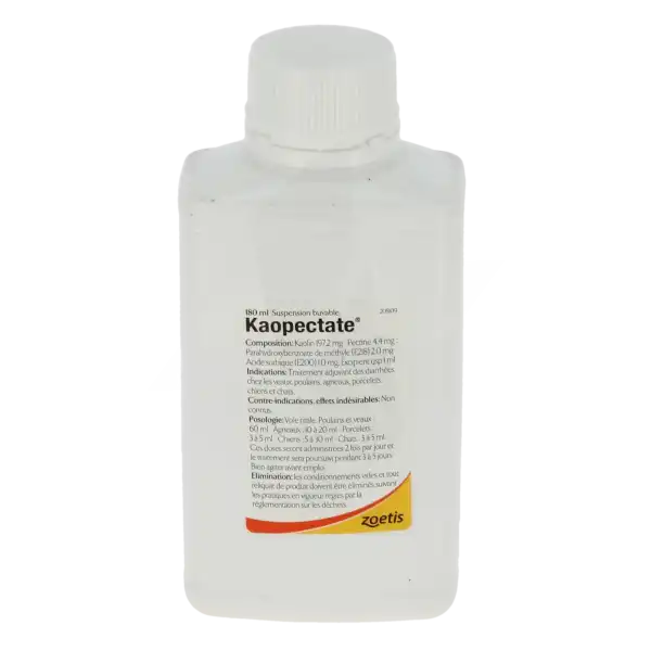 Kaopectate Suspension Buvable Pour Equins Bovins Ovins Porcins Chiens Et Chats, Suspension Buvable