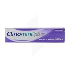 Clinomint Plus Pâte Dentifrice Fluor Gencives Dents Sensibles 75ml