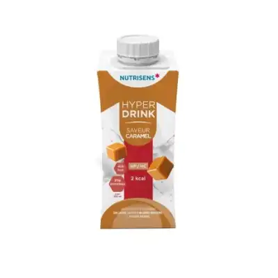 Nutrisens Hyperdrink 2kcal Nutriment Caramel 4briques/200ml à CUISERY