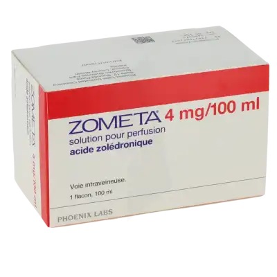 Zometa 4 Mg/100 Ml, Solution Pour Perfusion à Nice