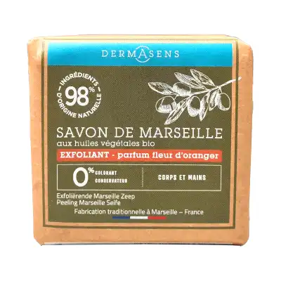 Dermasens Savon De Marseille Exfoliant Fleur D'oranger 100g