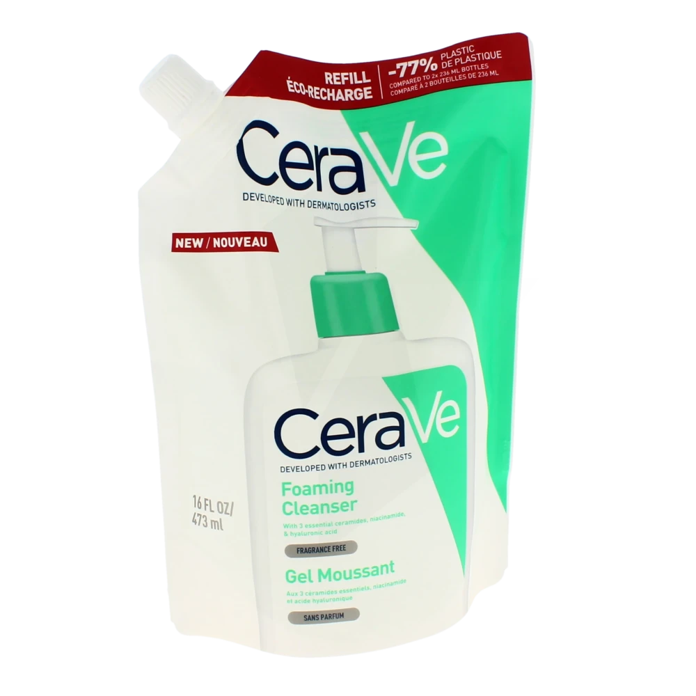 Cerave Gel Moussant Nettoyant Eco-recharge/473ml
