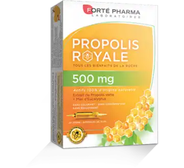 Forte Pharma Propolis 500 Solution Buvable 20 Ampoules/10ml à  ILLZACH