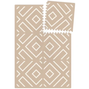 Tapis De Jeu Puzzle Modern Blocks Desert Sand