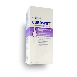 Curaspot Dermacontrol Creme Hydratante, Fl 118 Ml