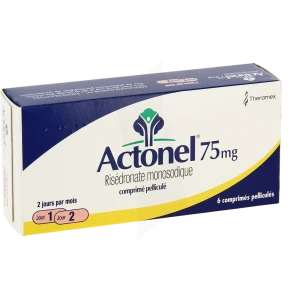 Actonel 75 Mg, Comprimé Pelliculé