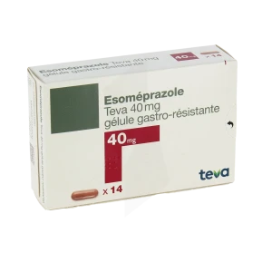 Esomeprazole Teva 40 Mg, Gélule Gastro-résistant