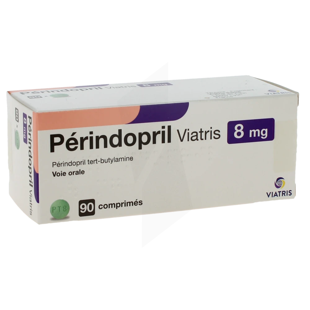 Perindopril Viatris 8 Mg, Comprimé