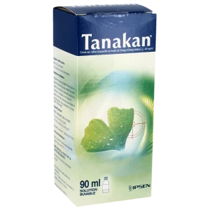 Tanakan 40 Mg/ml, Solution Buvable