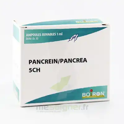 Pancrein/pancrea 5ch Boite 30 Ampoules à Saint-Avold