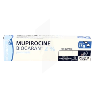 Mupirocine Biogaran 2 %, Pommade