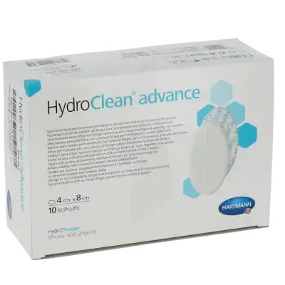 Hydroclean® Advance Pansement Irrigo-absorbant Ovale 4 X 8 Cm à  Perpignan