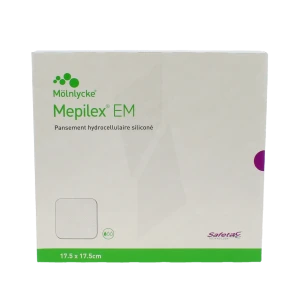 Mepilex Em Pansement Hydrocellulaire Découpable Stérile 17,5x17,5cm