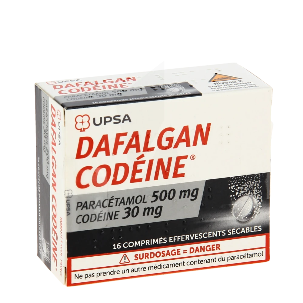 Dafalgan Codeine, Comprimé Effervescent Sécable