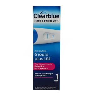 Clearblue Early Test De Grossesse Détection Précoce B/1