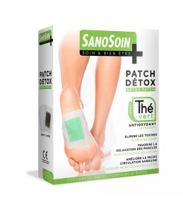 Sanosoin Patch Détox Pieds Thé Vert B/10