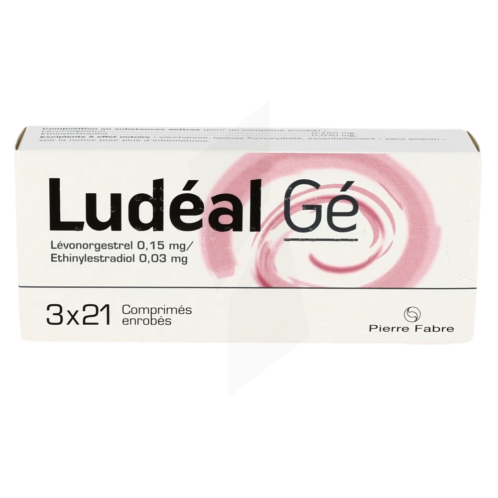 Grande Pharmacie Du Commerce - Médicament Ludeal 0,15 Mg/0,03 Mg ...