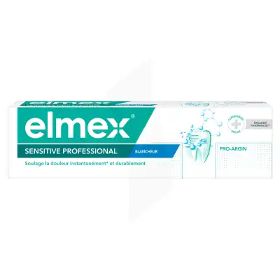 Elmex Sensitive Professional Blancheur Dentifrice T/75ml à CANALS