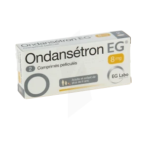 Ondansetron Eg 8 Mg, Comprimé Pelliculé