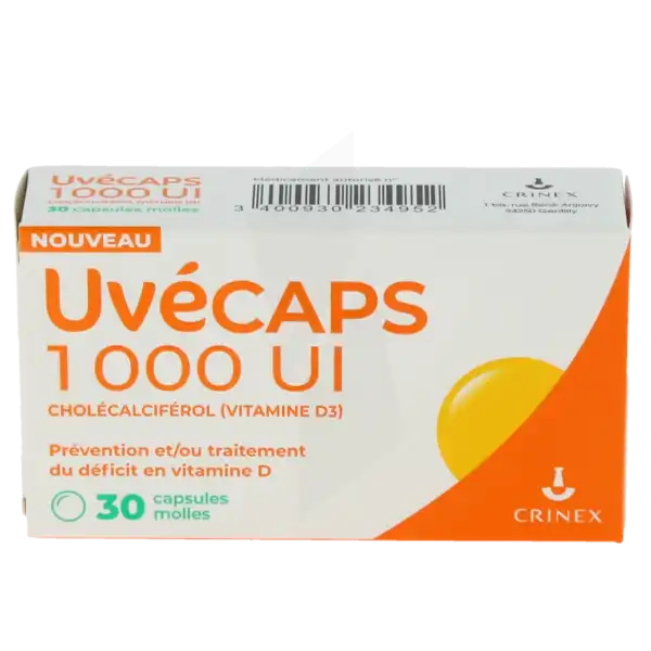 Uvecaps 1000 Ui, Capsule Molle