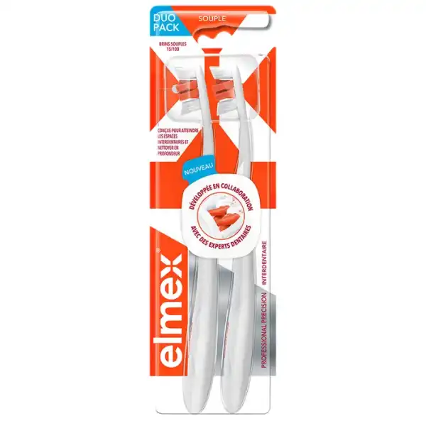 Elmex Professional Precision Brosse Dents Interdentaire B/2