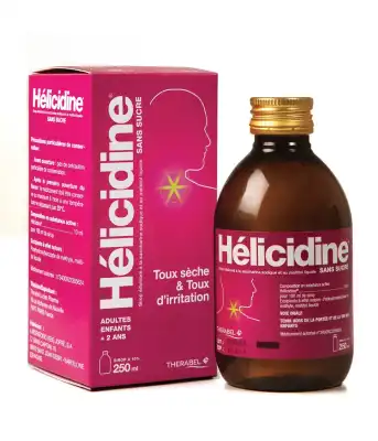 Helicidine 10 Pour Cent Sans Sucre, Sirop édulcoré à La Saccharine Sodique Et Au Maltitol Liquide à VITRE