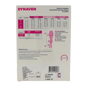Sigvaris Dynaven Semi-opaque Bas Auto-fixant Classe 2 Femme Marine Normal S