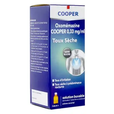 Oxomemazine Clarix 0,33 Mg/ml, Solution Buvable édulcorée à L’acésulfame Potassique