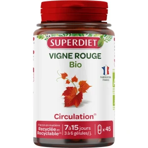 Superdiet Vigne Rouge Bio Gélules B/45