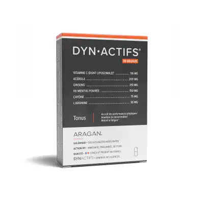 Aragan Synactifs Dynactifs Gélules B/30 à St Médard En Jalles
