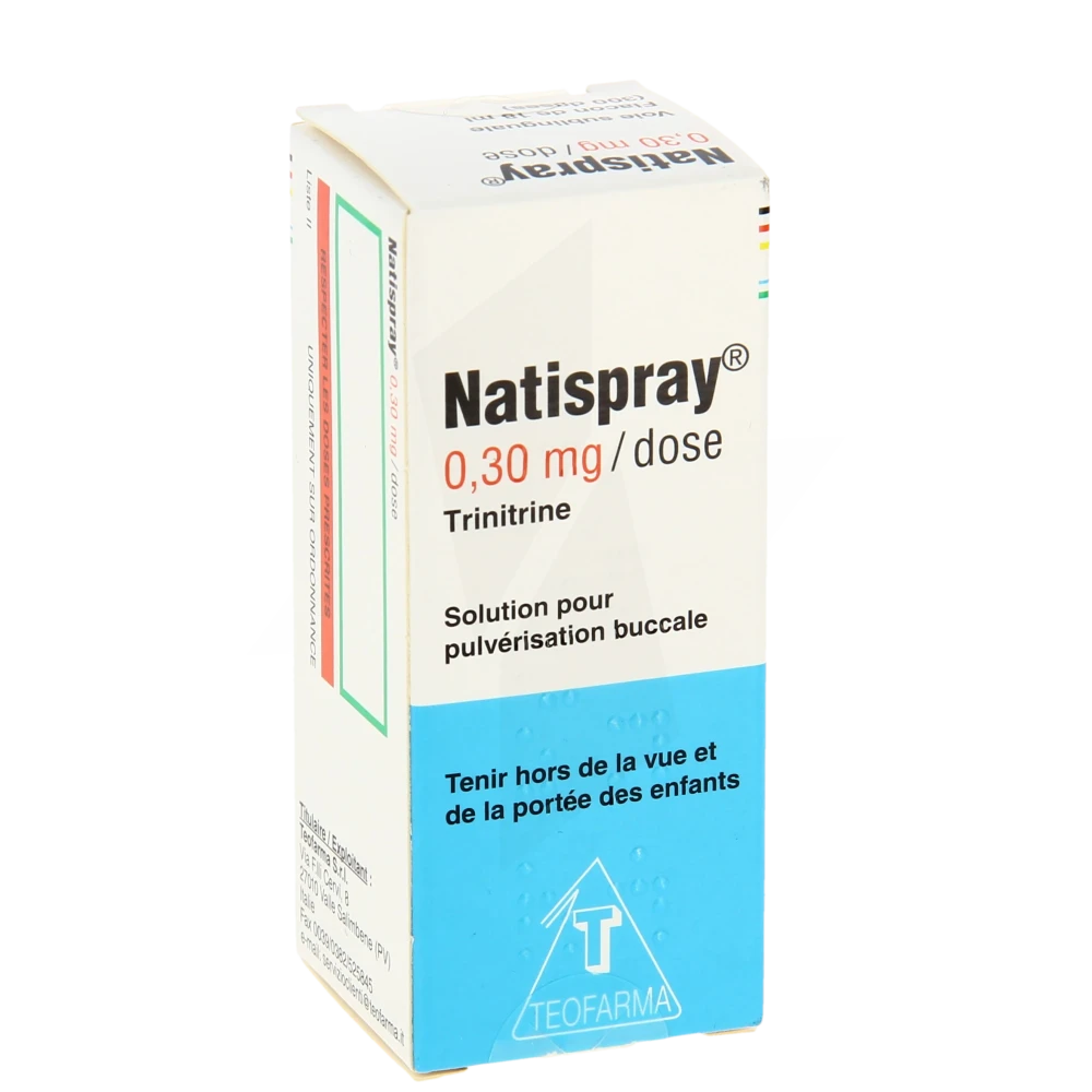 Natispray 0,30 Mg/dose, Solution Pour Pulvérisation Buccale