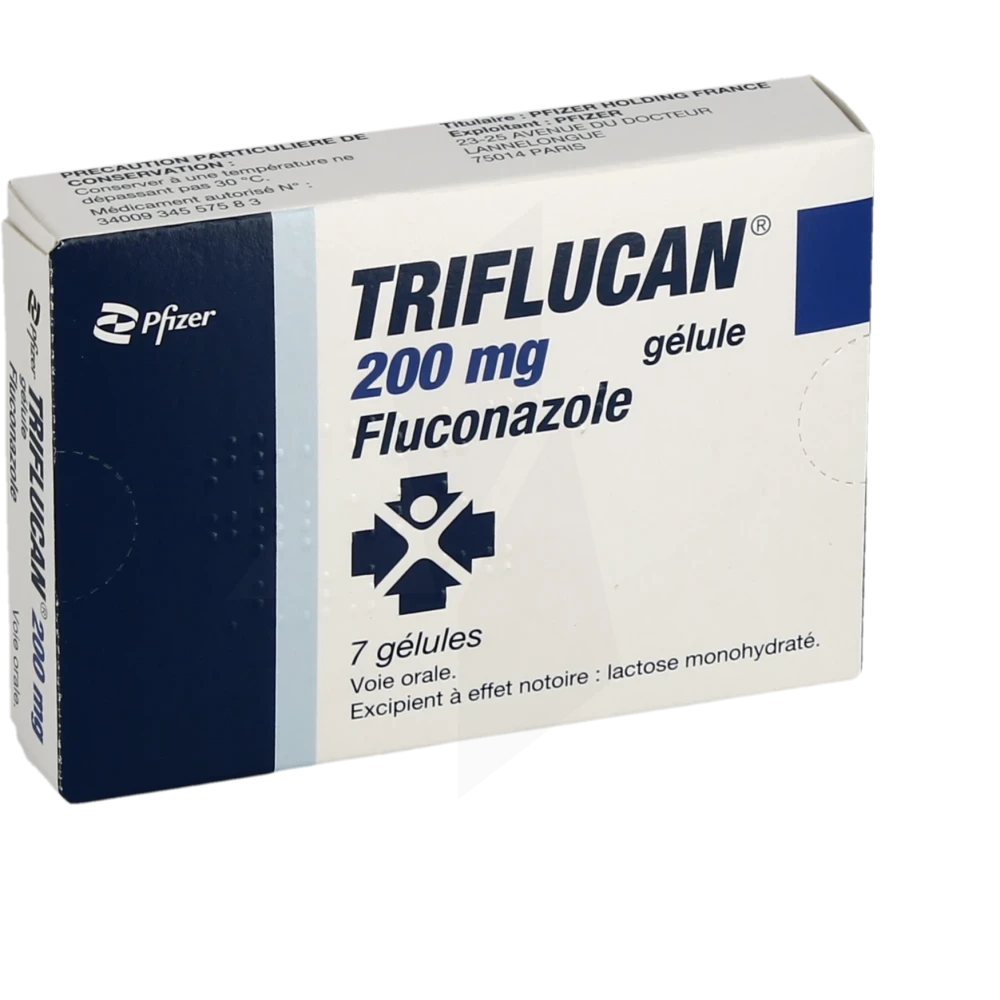 Triflucan 200 Mg, Gélule