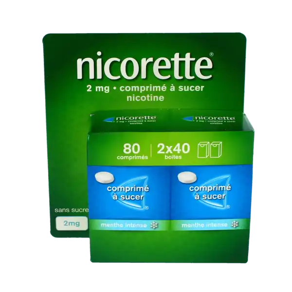 Nicorette 2 Mg, Comprimé à Sucer