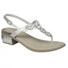 Scholl Dollie Sandales Argent Taille 40