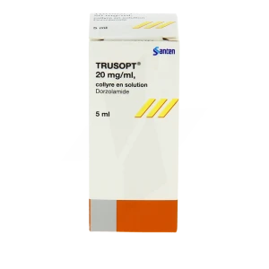 Trusopt 20 Mg/ml, Collyre En Solution