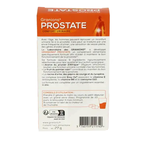 Granions Prostate Gélules B/40