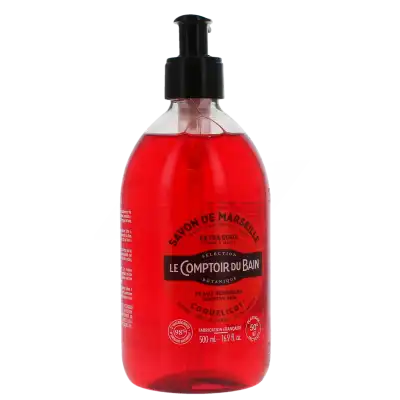 Le Comptoir Du Bain Savon Liquide De Marseille Surgras Coquelicot Flacon Pompe De 500 Ml à Saint-Médard-en-Jalles