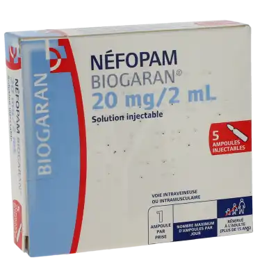 Nefopam Biogaran 20 Mg/2 Ml, Solution Injectable à Hagetmau