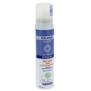 Eau Thermale Jonzac Déodorant Soin 24h Haute Tolérance Spray/100ml
